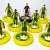 Subbuteo Andrew Table Soccer West Bromwich Albion 2018-19 away kit on WSB Professional bases